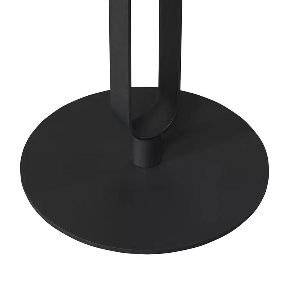 Кофейный столик черный круглый Graceful Base