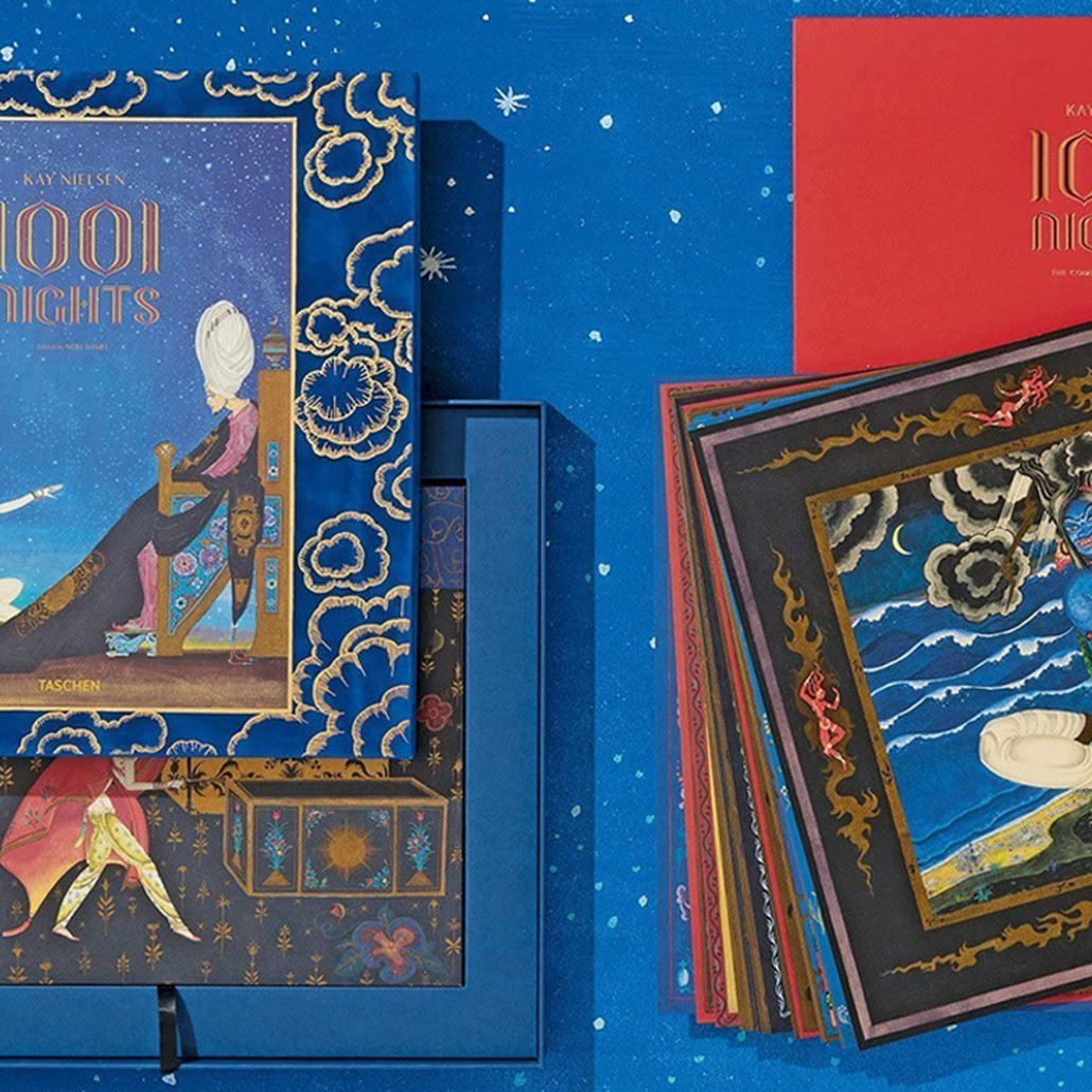 Красивая Книга в подарок Kay Nielsen’s A Thousand and One Nights