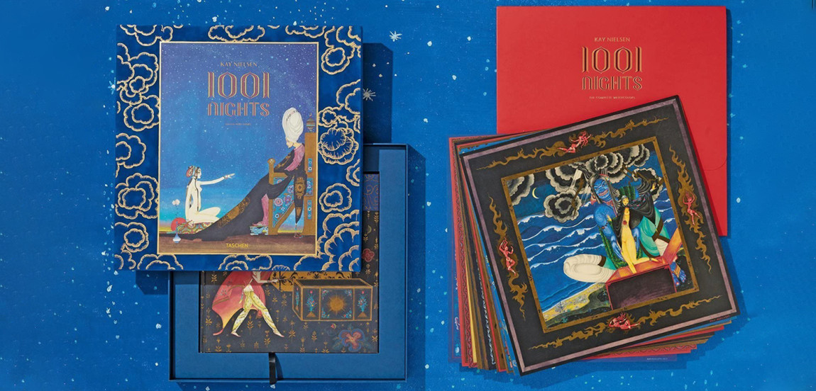 Красивая Книга в подарок Kay Nielsen’s A Thousand and One Nights