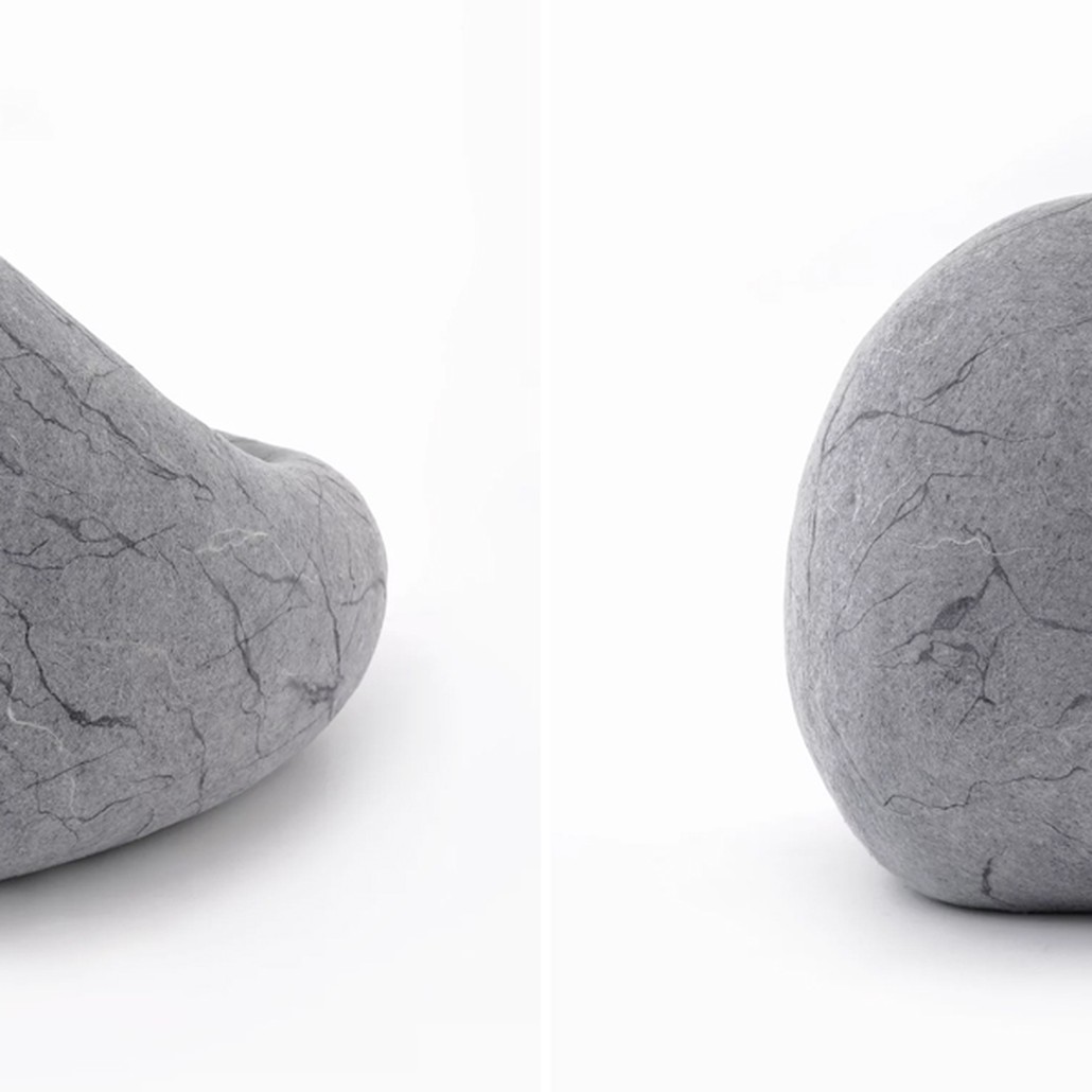 Кресло - Камень из Валяной шерсти KATSU STONE CAPSULE
