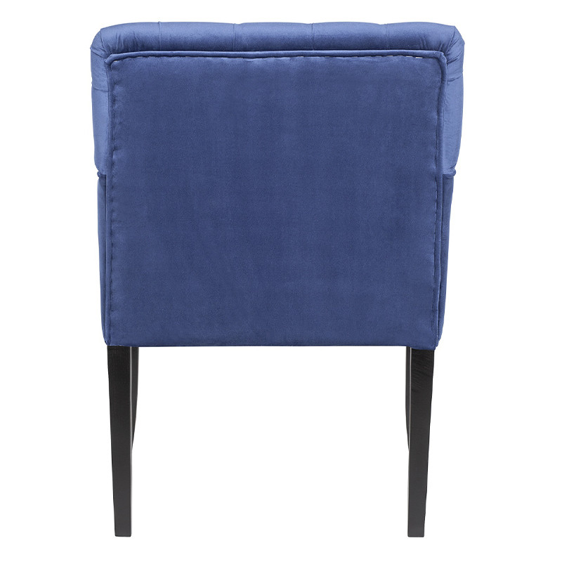 Кресло Addison Chic Armchair deep blue velour
