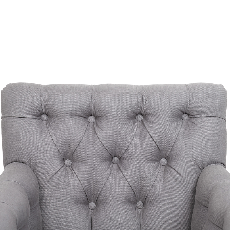 Кресло Addison Chic Armchair grey flax