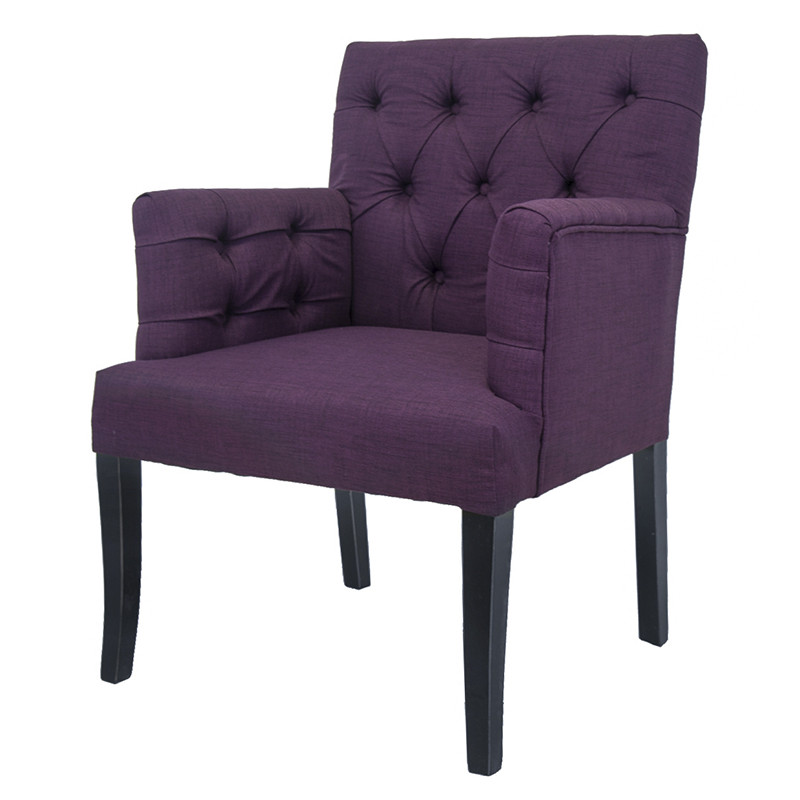 Кресло Addison Chic Armchair purple flax