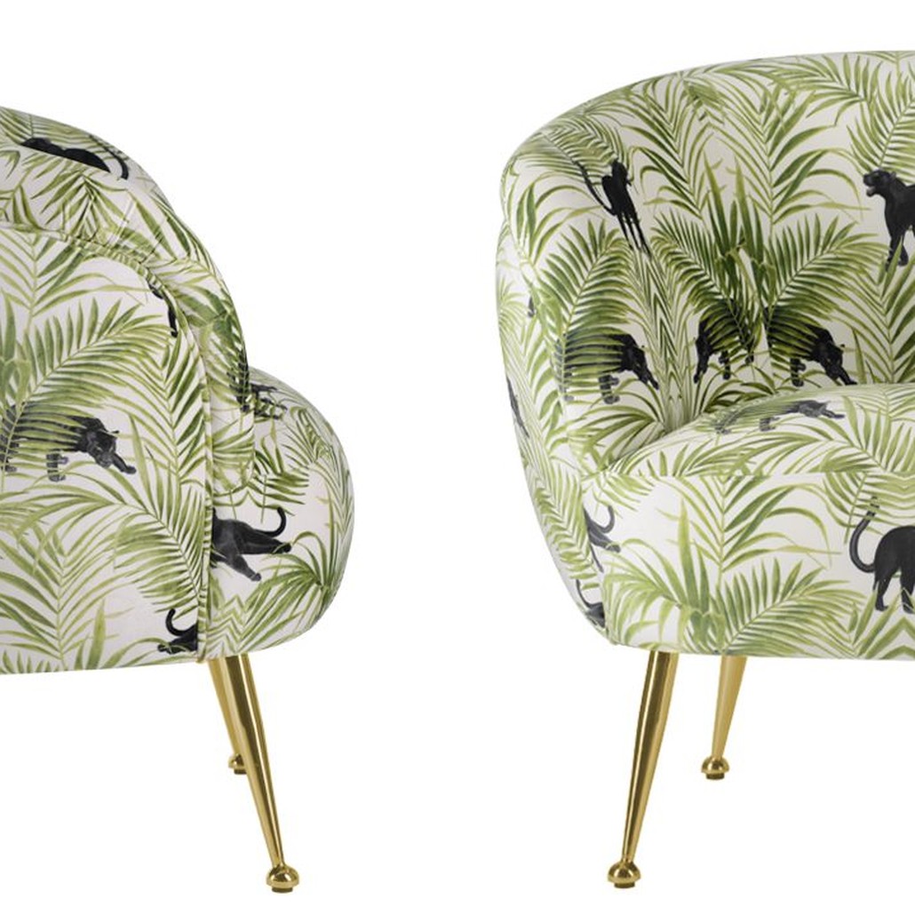 Кресло ARMCHAIR KELLIT Jungle Green