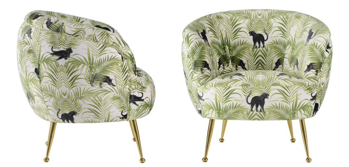 Кресло ARMCHAIR KELLIT Jungle Green