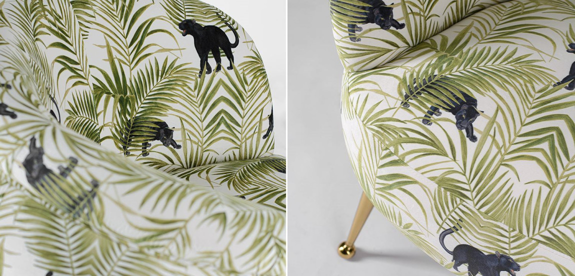 Кресло ARMCHAIR KELLIT Jungle Green