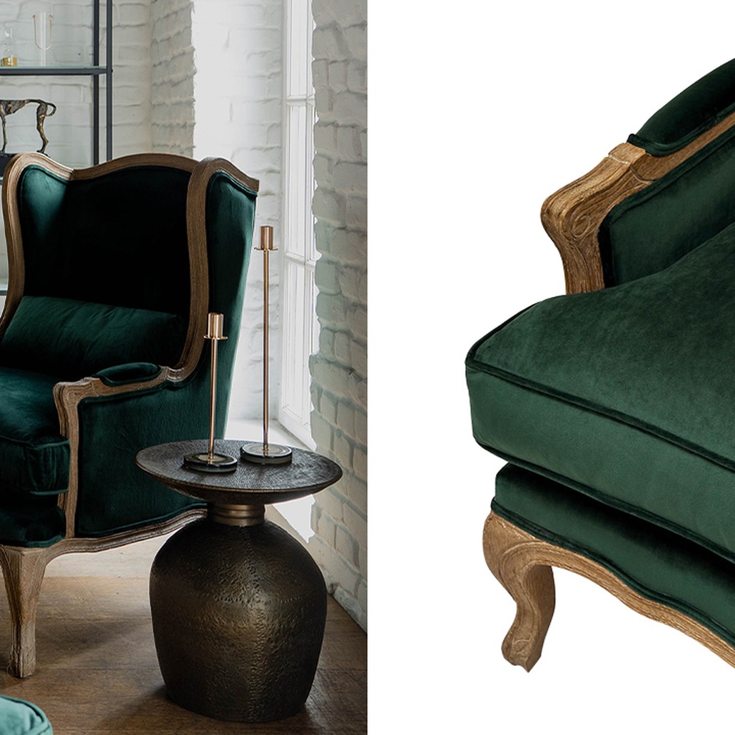 Кресло Armel Green Armchair