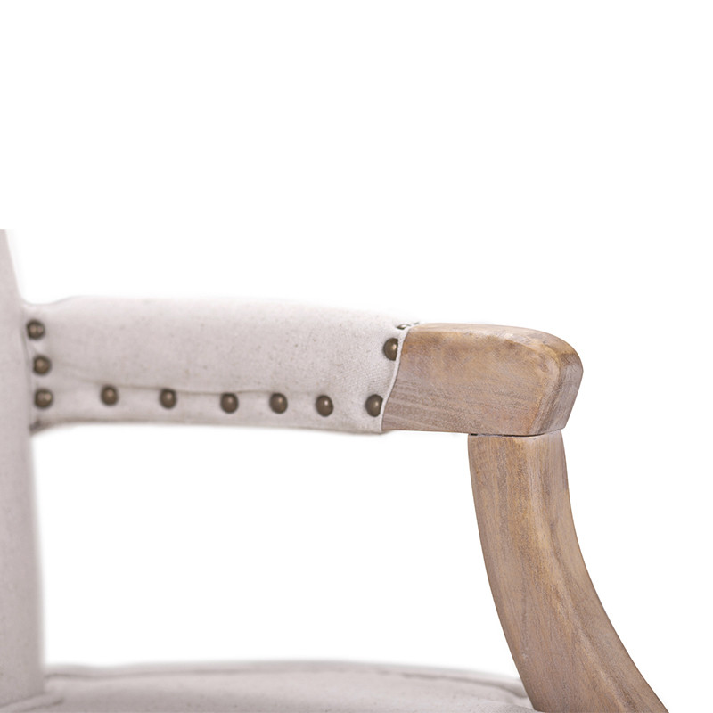 Кресло Aubrey Classical Armchair beige flax