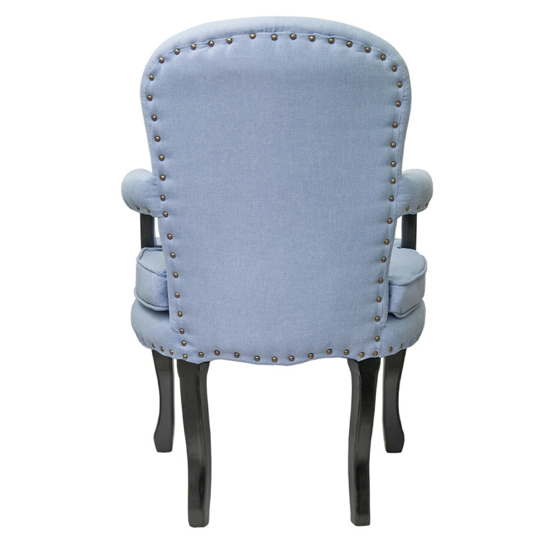 Кресло Aubrey Classical Armchair blue flax