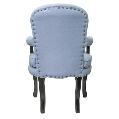 Кресло Aubrey Classical Armchair blue flax