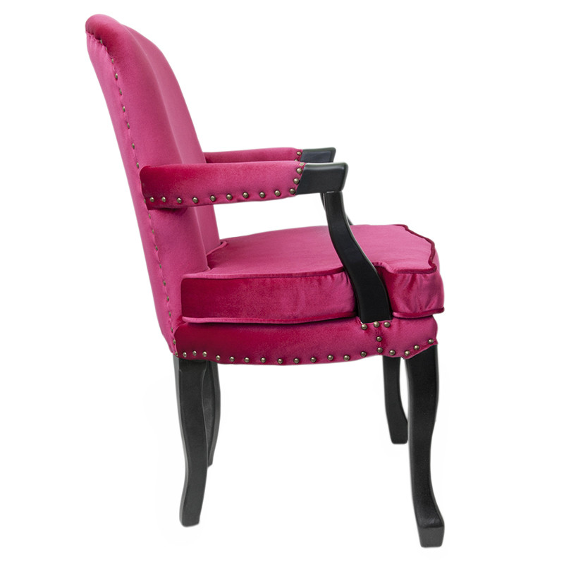 Кресло Aubrey Classical Armchair rose velour