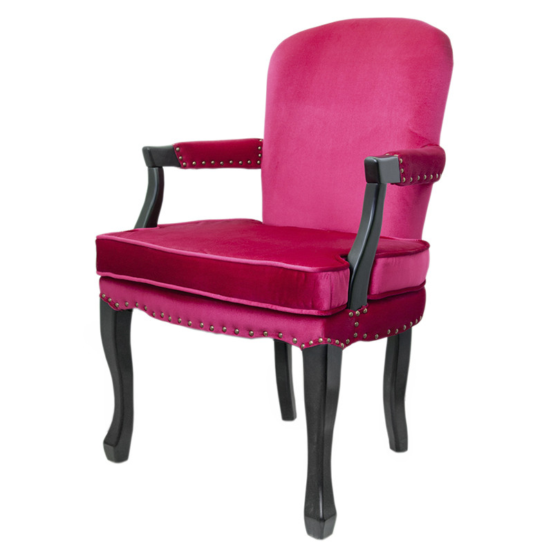 Кресло Aubrey Classical Armchair rose velour