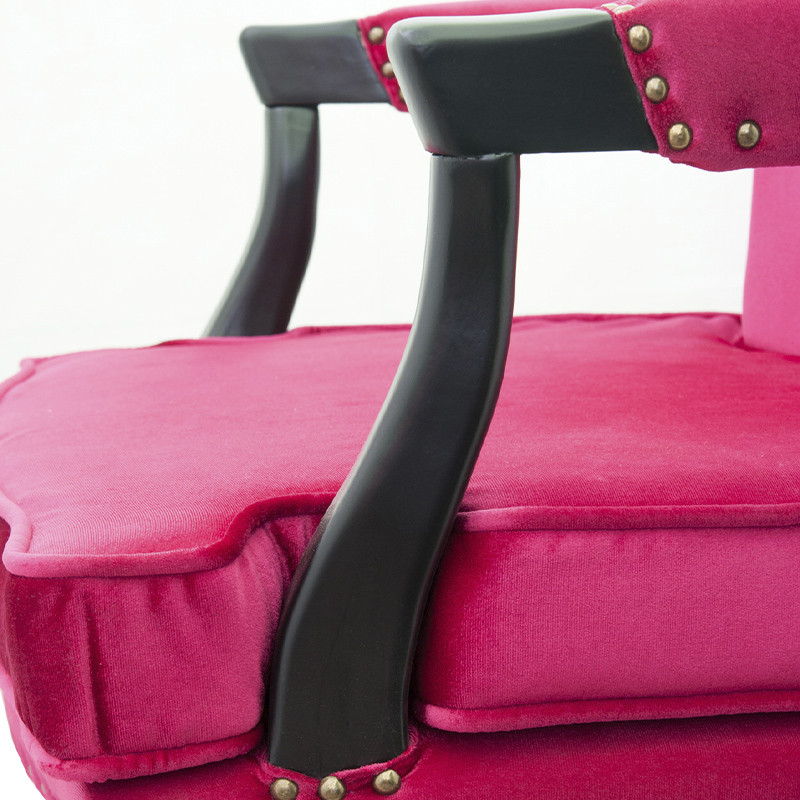 Кресло Aubrey Classical Armchair rose velour