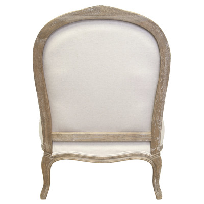 Кресло Ava Classical Armchair beige flax