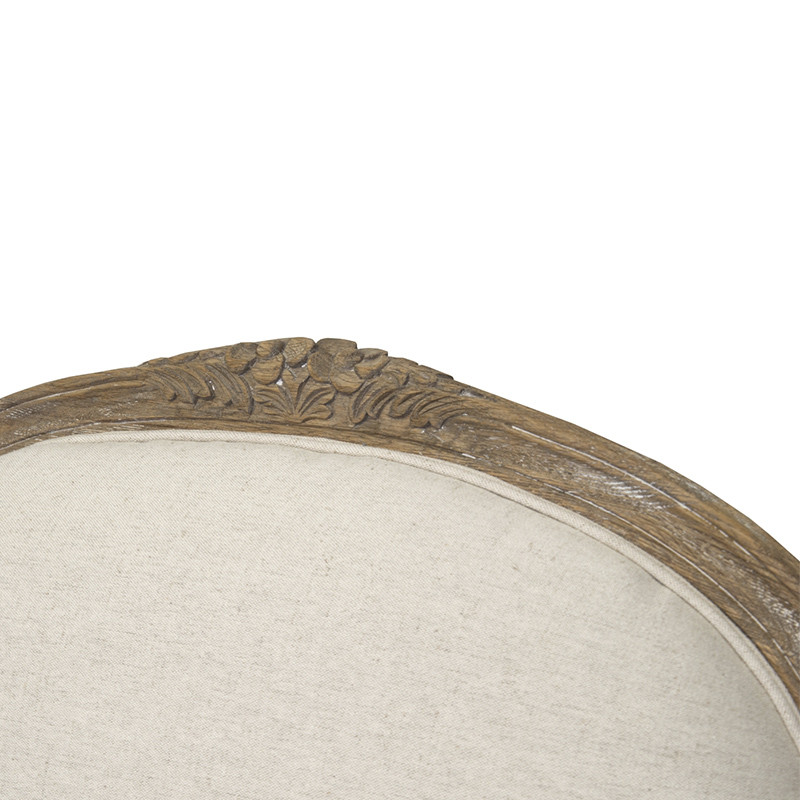 Кресло Ava Classical Armchair beige flax