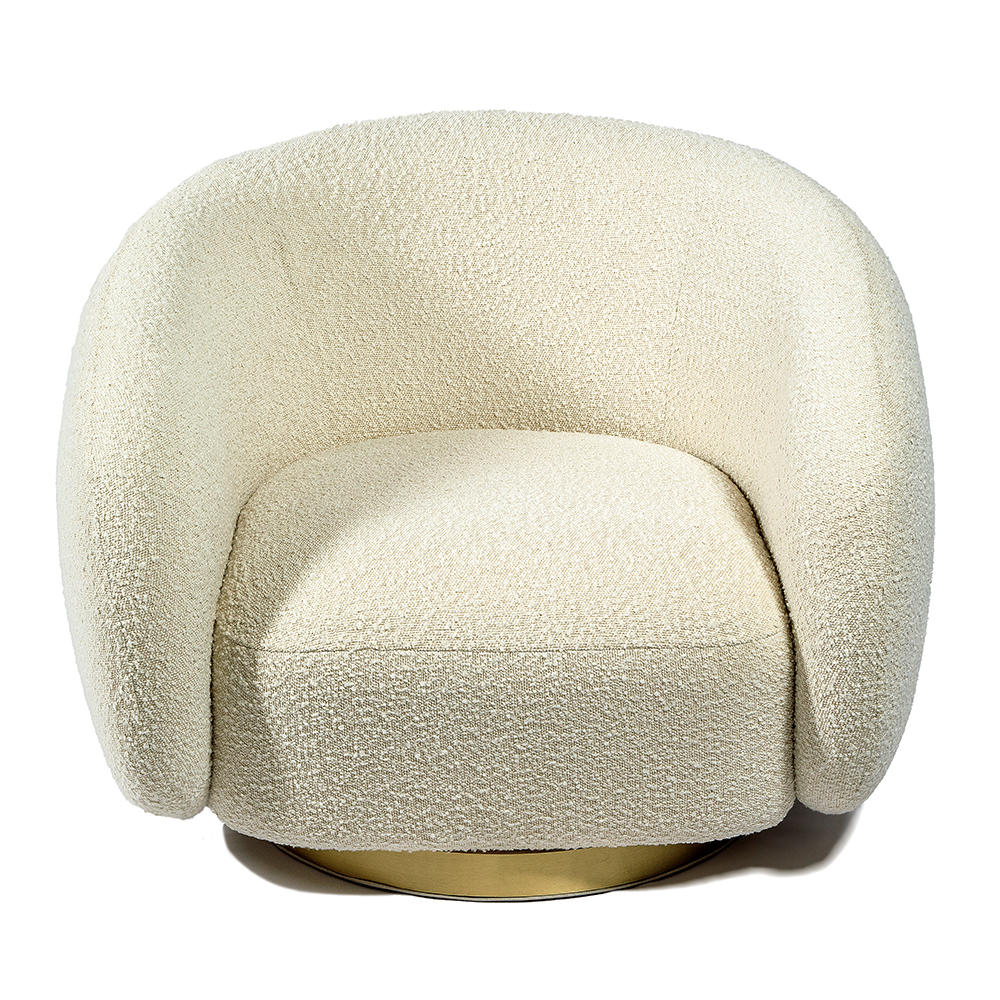 Кресло Bear Белое букле