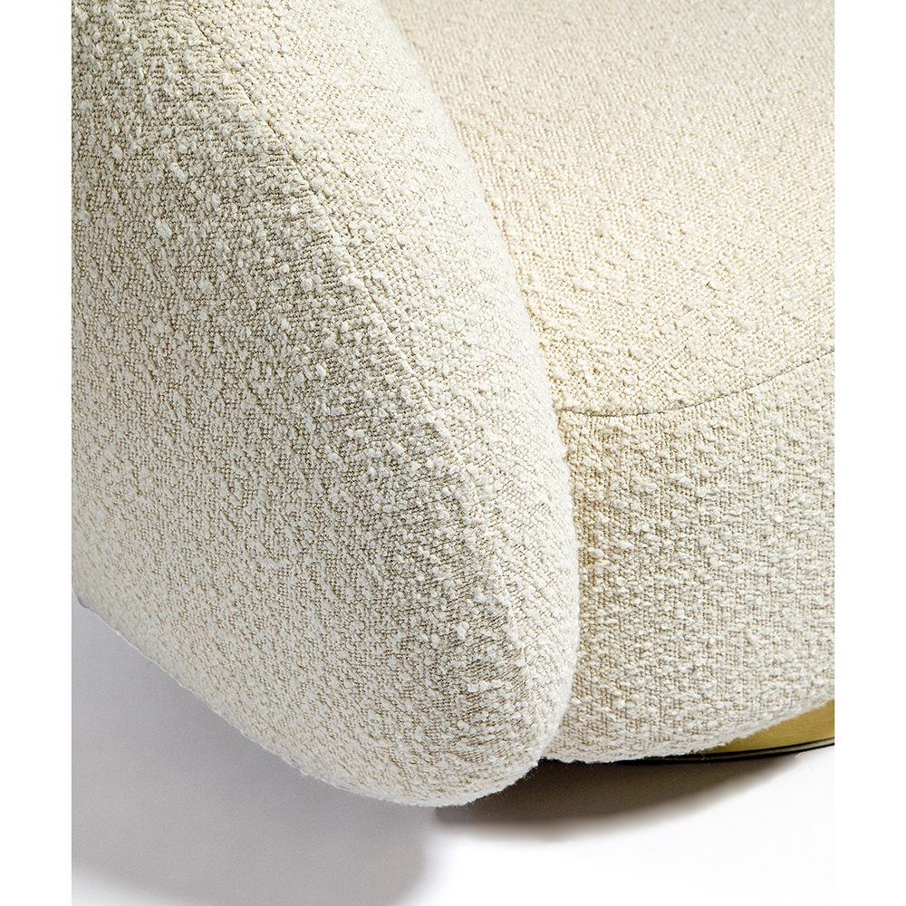 Кресло Bear Белое букле