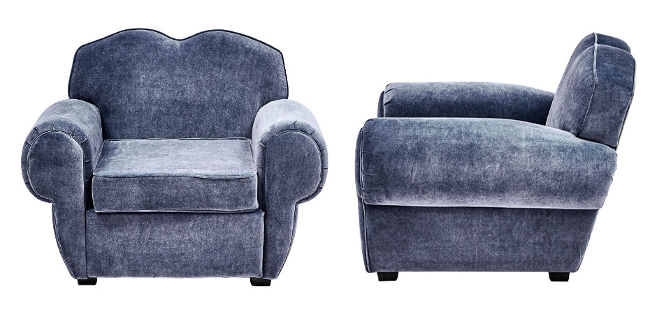 Кресло Braganza Chair Dusty Blueberry