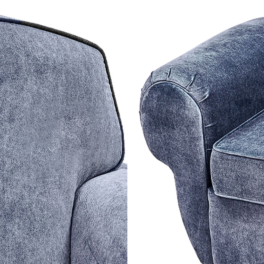 Кресло Braganza Chair Dusty Blueberry