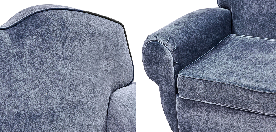 Кресло Braganza Chair Dusty Blueberry