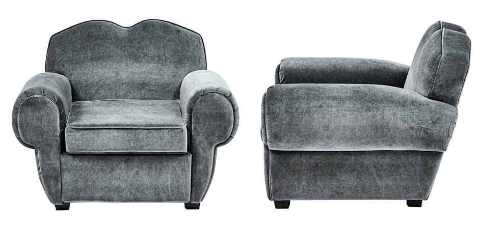 Кресло Braganza Chair Gray