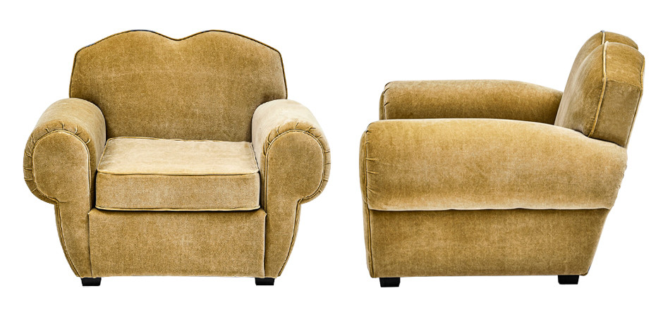Кресло Braganza Chair Mustard