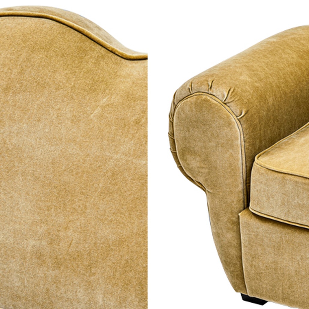 Кресло Braganza Chair Mustard