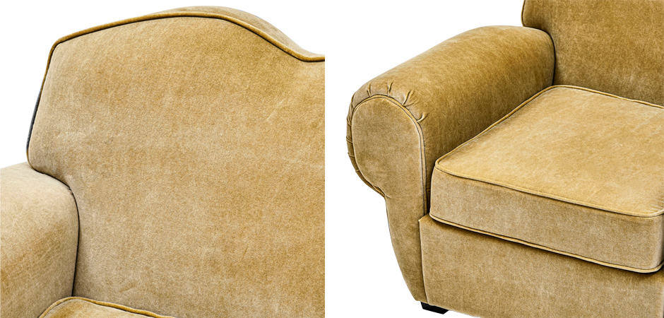 Кресло Braganza Chair Mustard