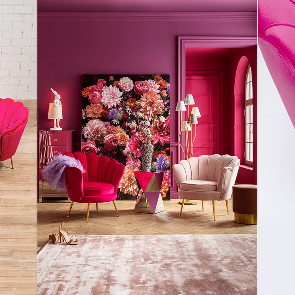 Кресло Bright Pink Meringue