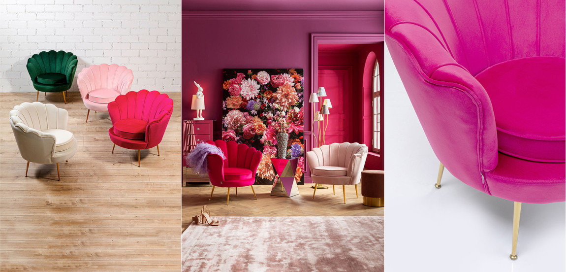 Кресло Bright Pink Meringue