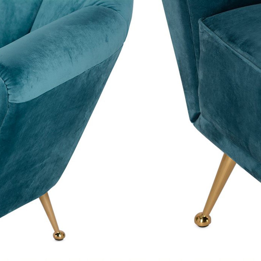 Кресло Brunner Chair blue
