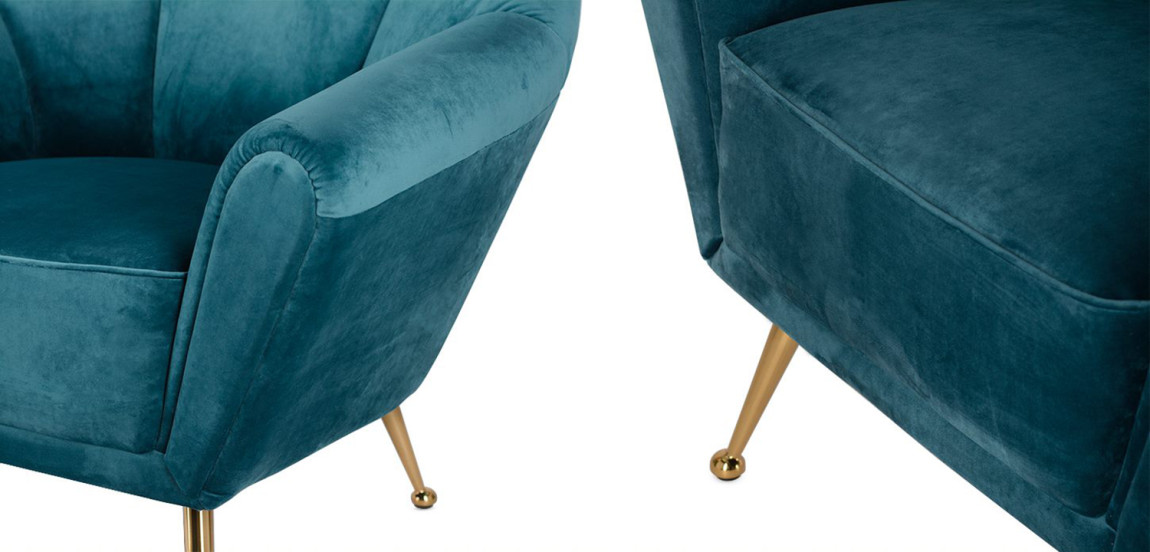 Кресло Brunner Chair blue