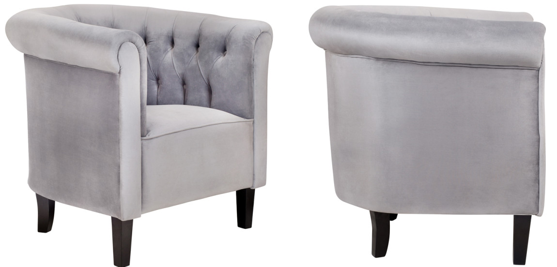 Кресло Cesare Armchair grey