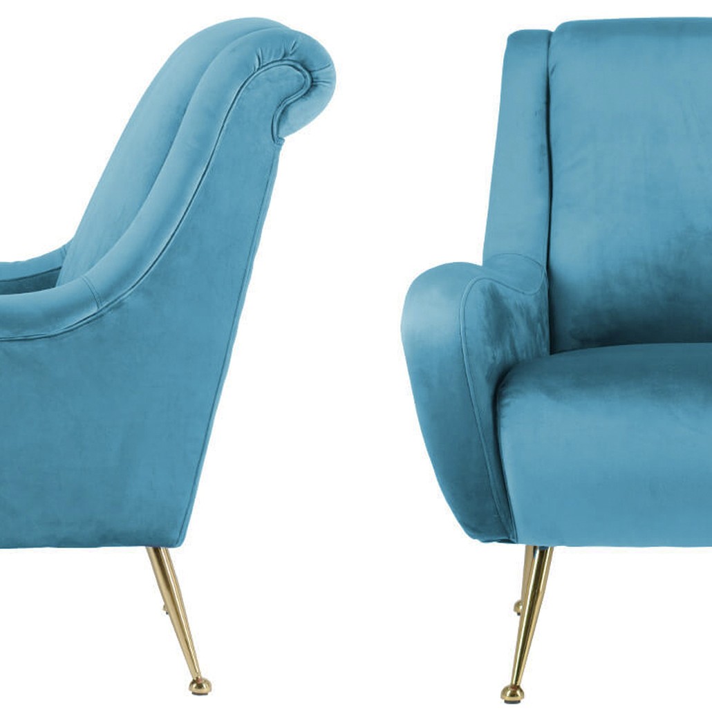 Кресло Chair Giardino light blue