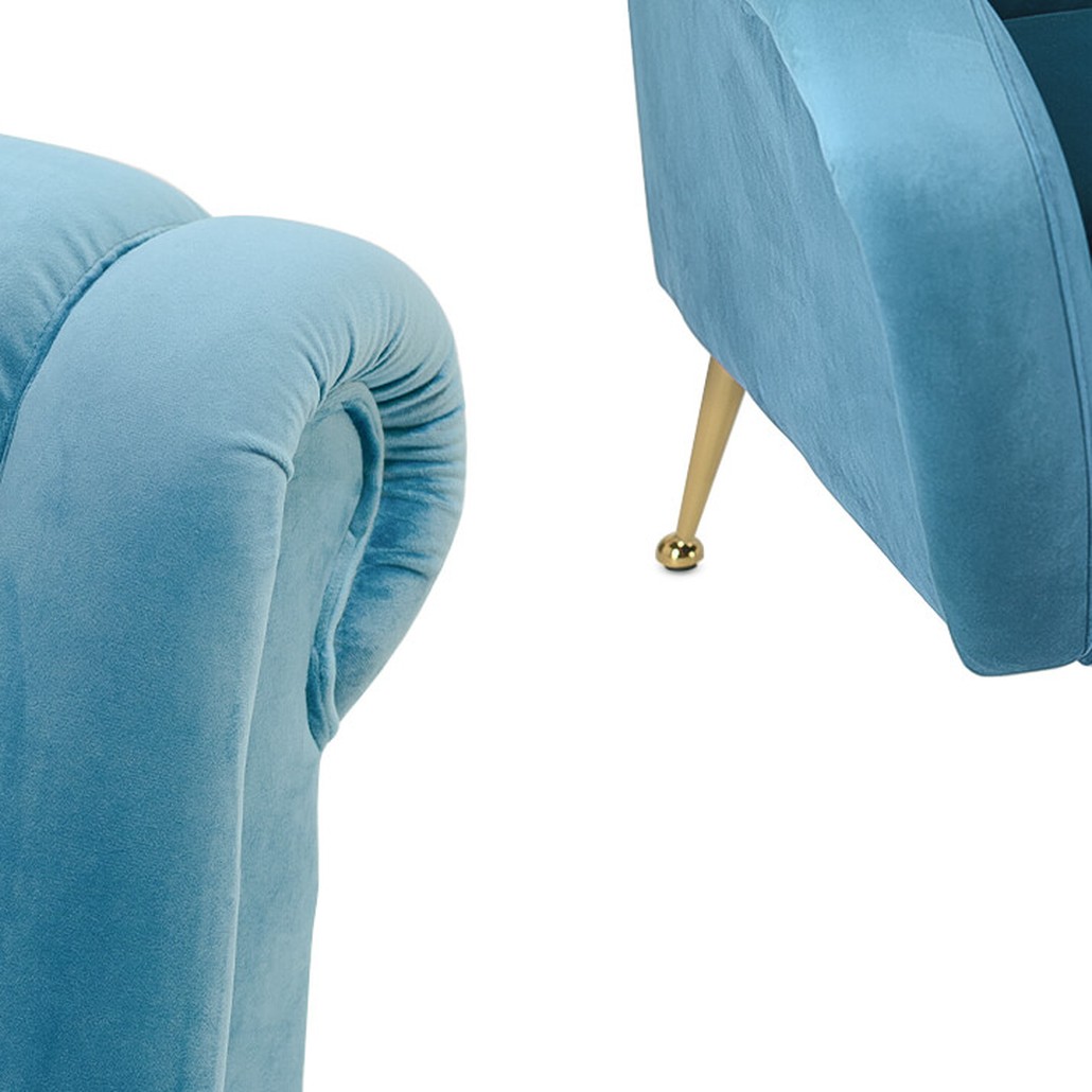 Кресло Chair Giardino light blue