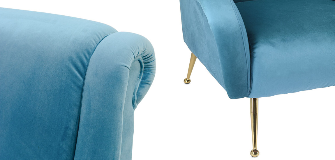 Кресло Chair Giardino light blue
