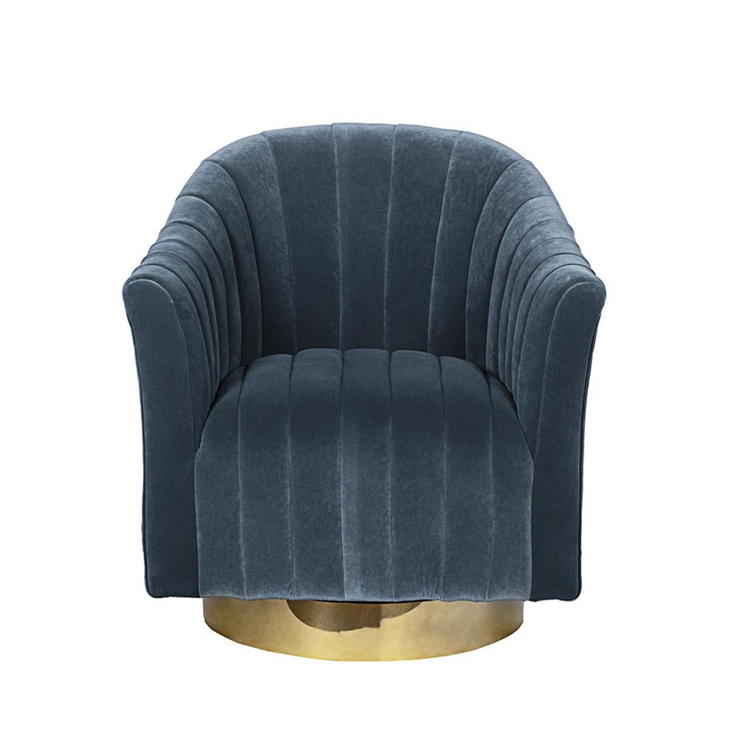 Кресло Civic Space BLUE VELOUR