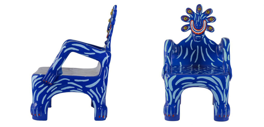 Кресло COBALT CREATURE ARMCHAIR