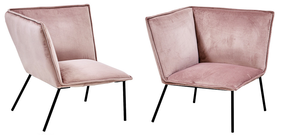 Кресло Corner Armchair pink