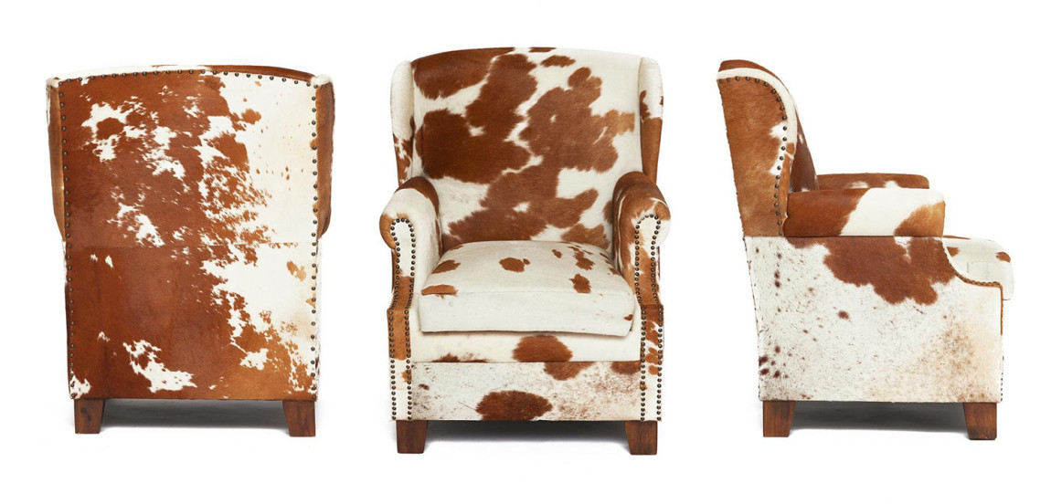 Кресло Cowhide Armchair