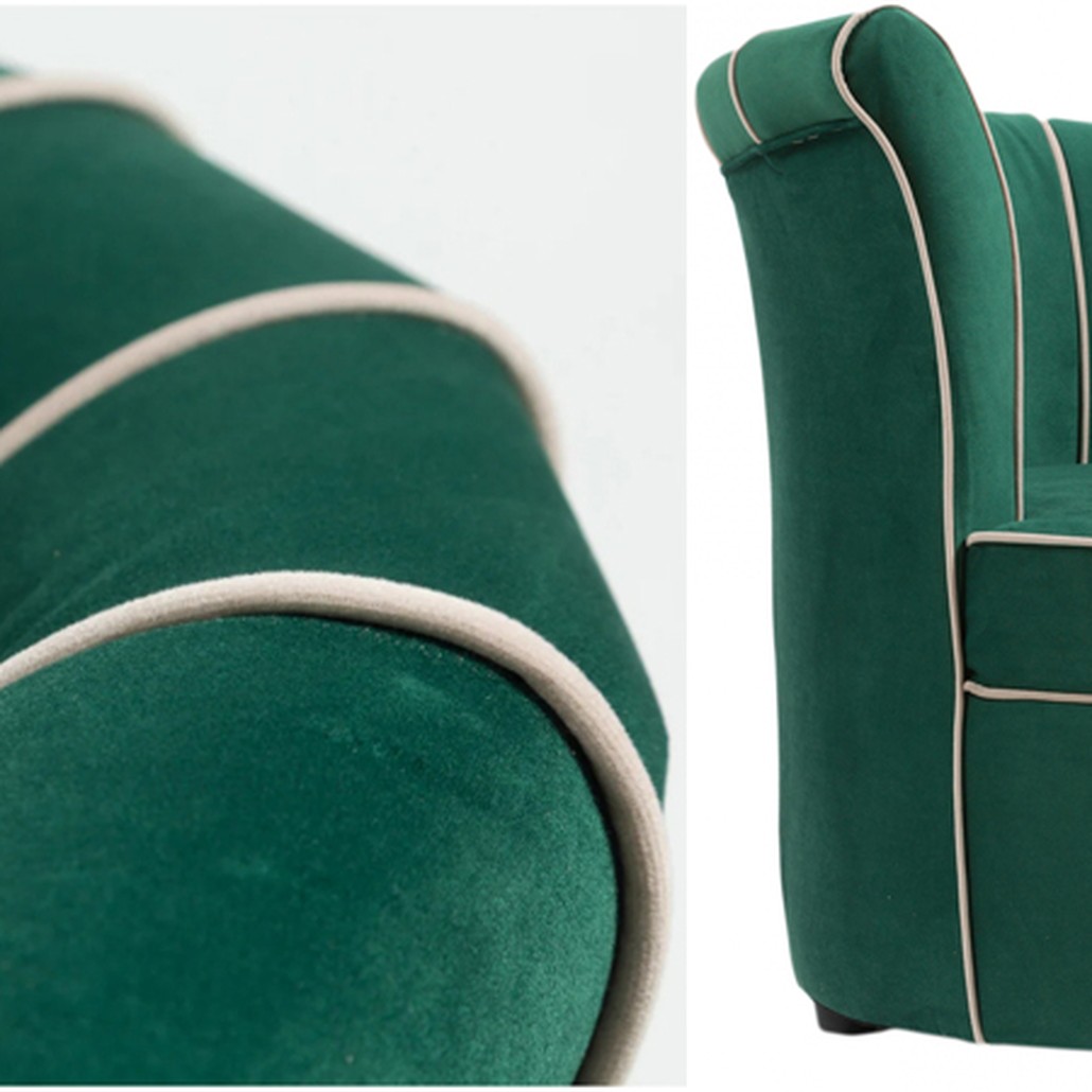 Кресло Curly Backrest Green