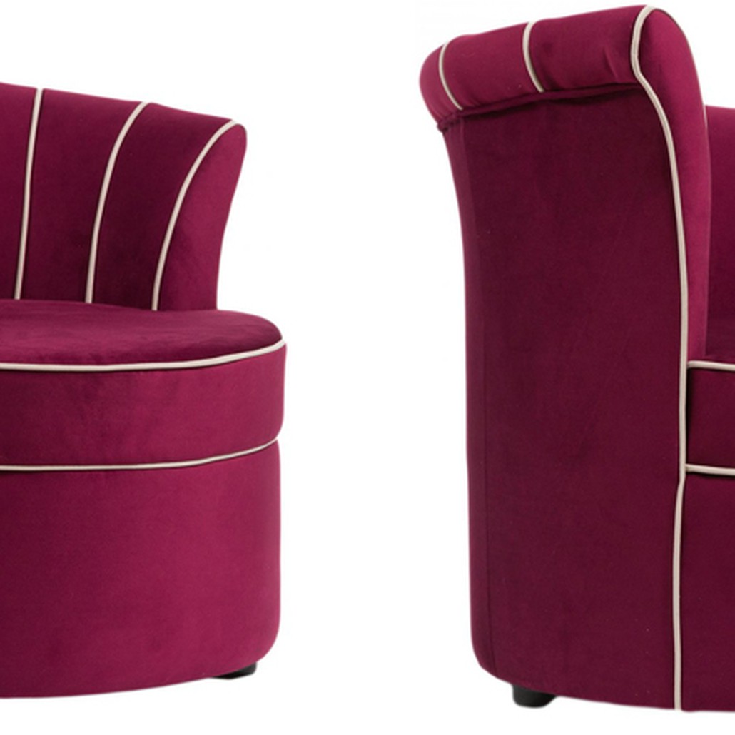 Кресло Curly Backrest Violet