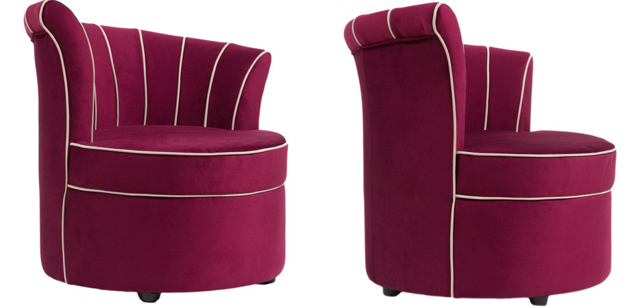 Кресло Curly Backrest Violet
