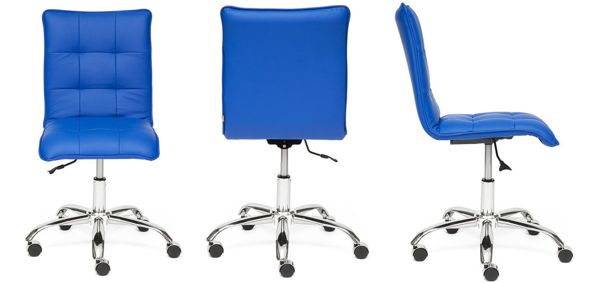 Кресло Deborah eco-leather blue