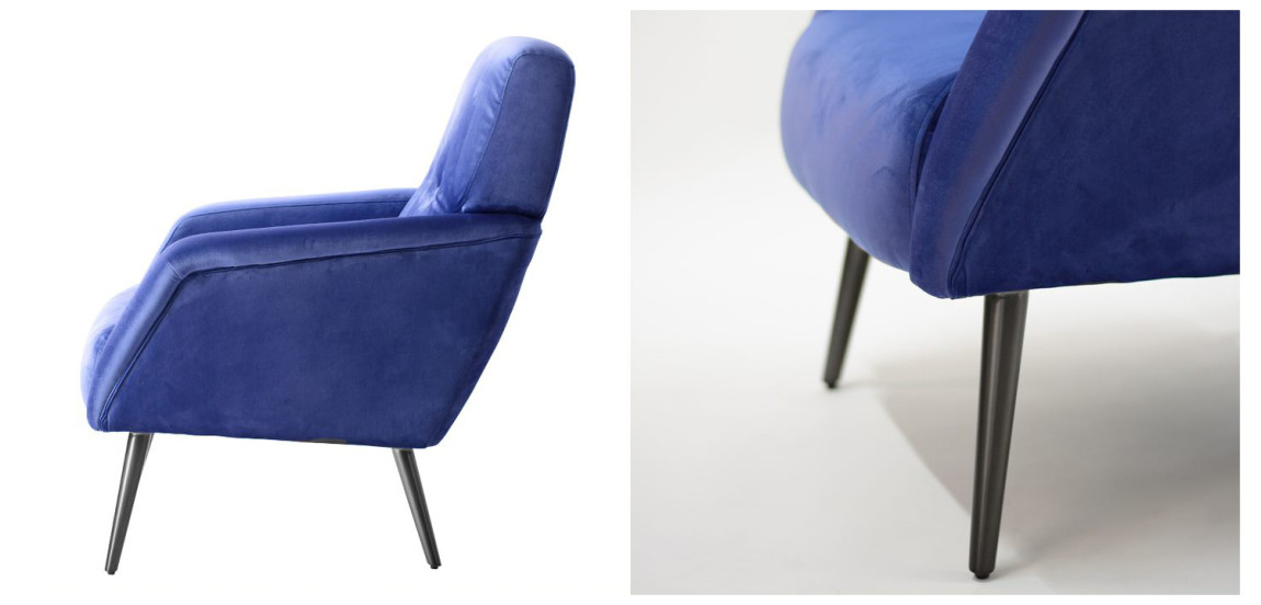 Кресло Diaspro Chair blue