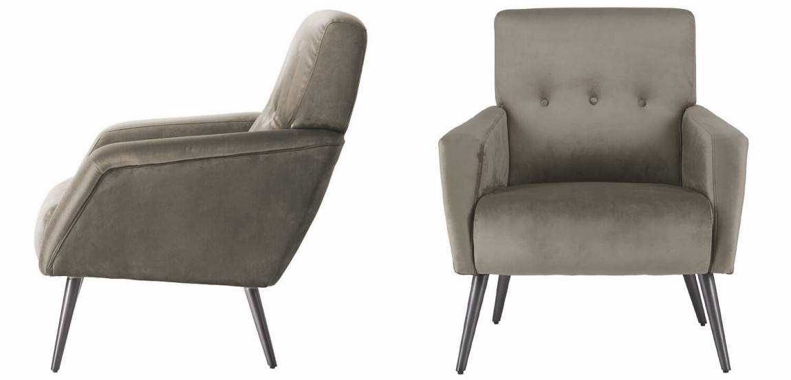 Кресло Diaspro Chair grey