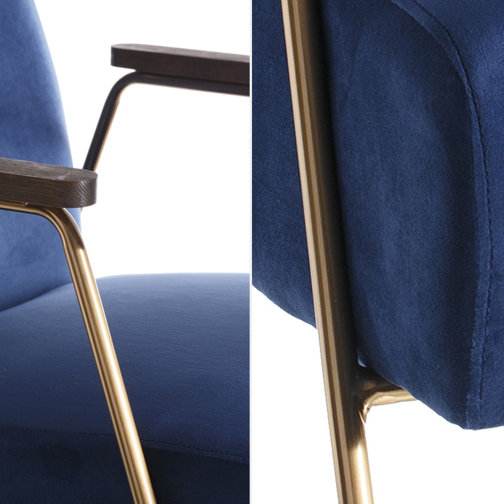 Кресло Domitila Armchair blue
