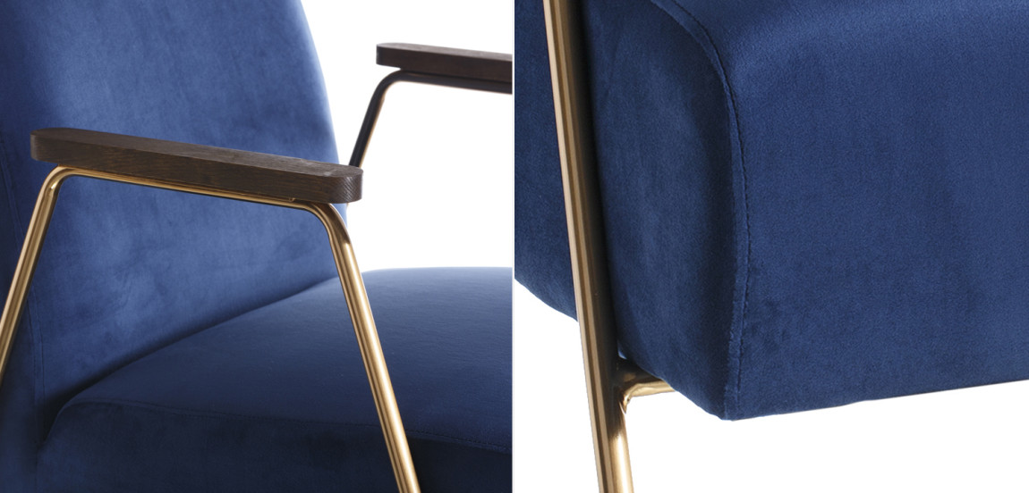 Кресло Domitila Armchair blue