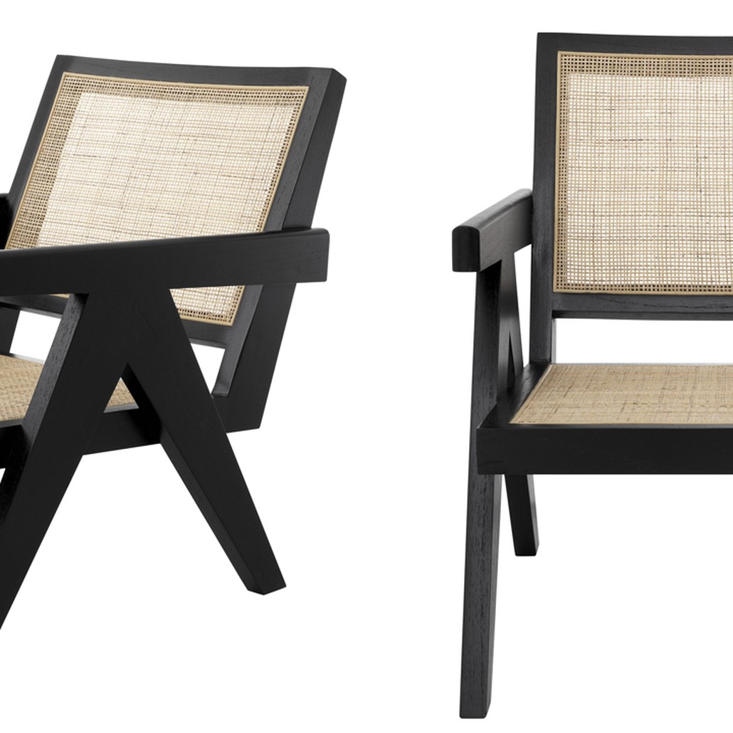 Кресло Eichholtz Chair Aristide black