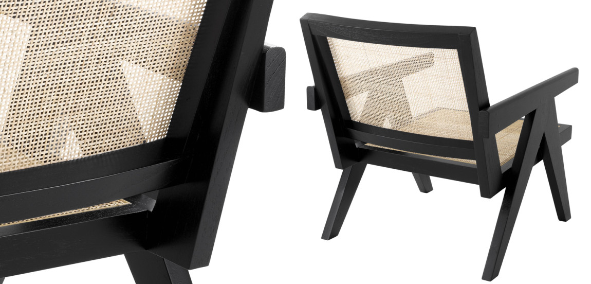 Кресло Eichholtz Chair Aristide black